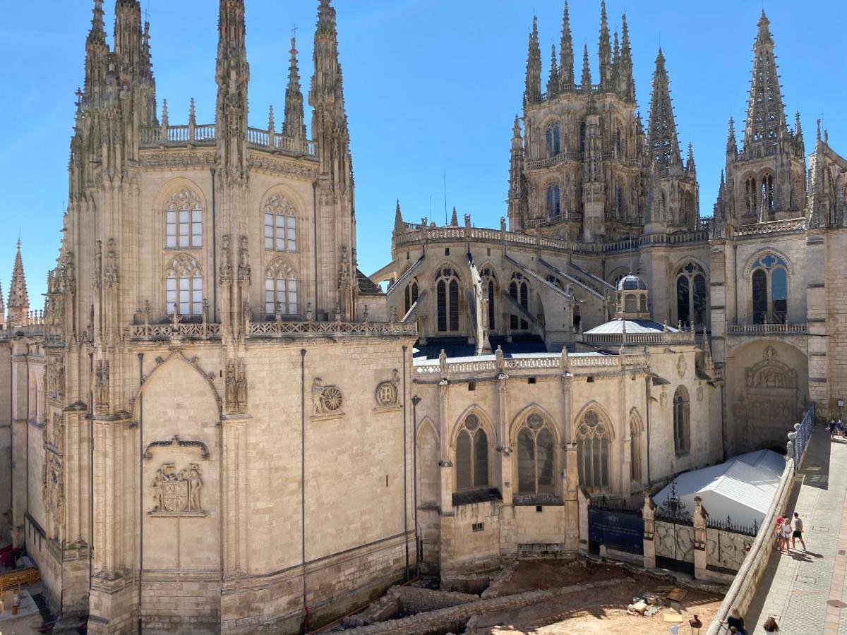 Apartamento Contemplando la Catedral Burgo Exterior foto